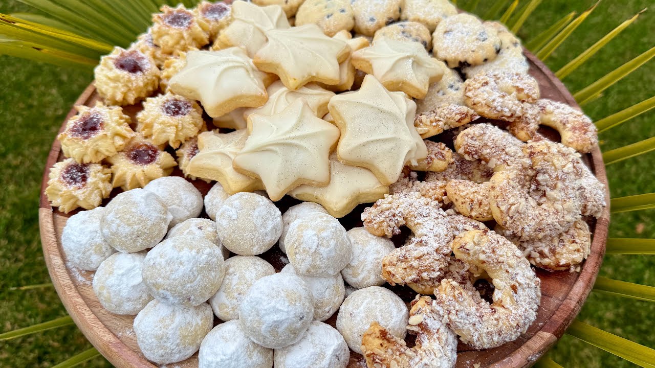 Всего из одного теста 5 видов вкуснейшего печенья, которое тает во рту 🤤 Всего за 1 час 😮