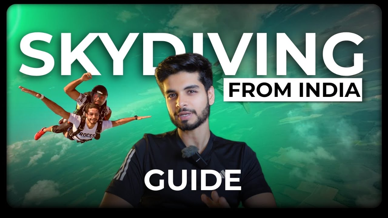 Skydiving from India | AFF course | Difficulties faced | Price comparisons | हिन्दी 🪂