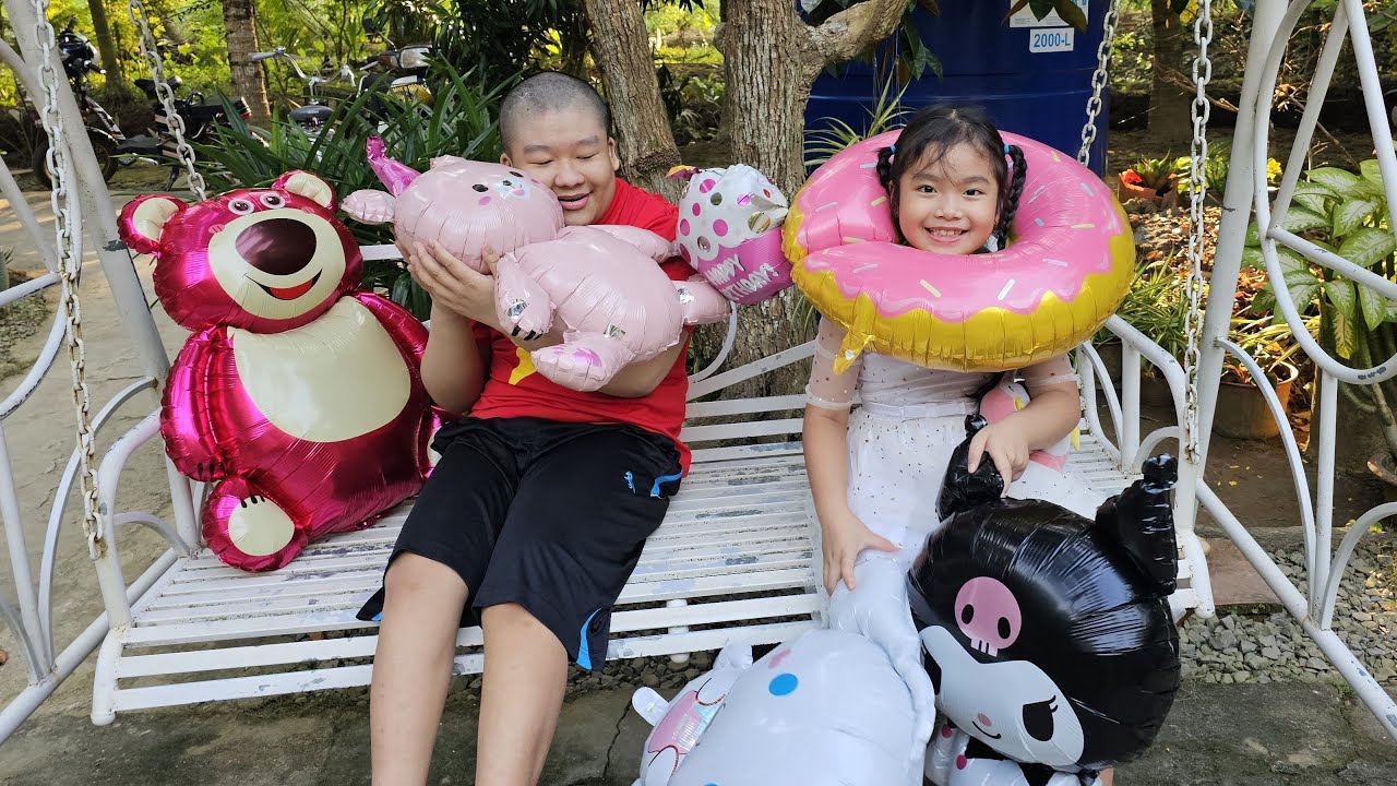 🎈🍩 Muội tìm bong bóng bánh Donut ❤️ Xí Muội Family Tập 334