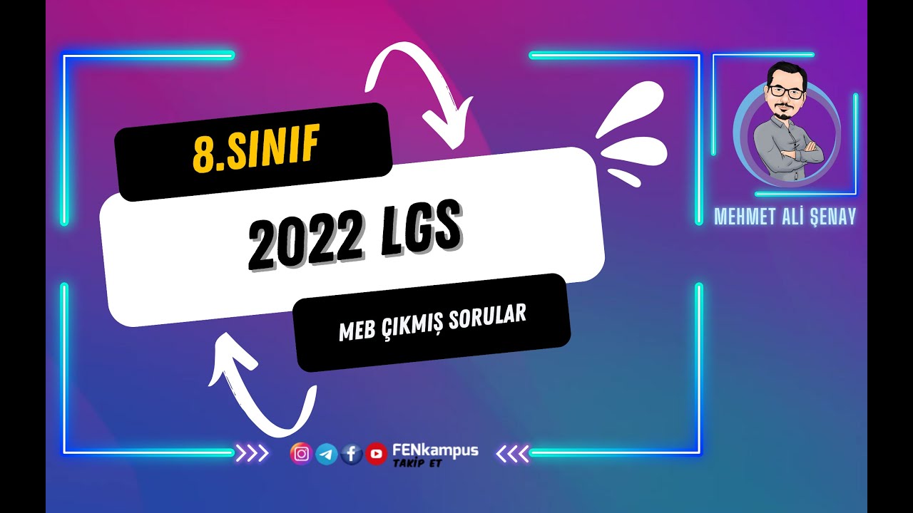 2022 LGS Fen Bilimleri Soru ve Detaylı Çözümleri