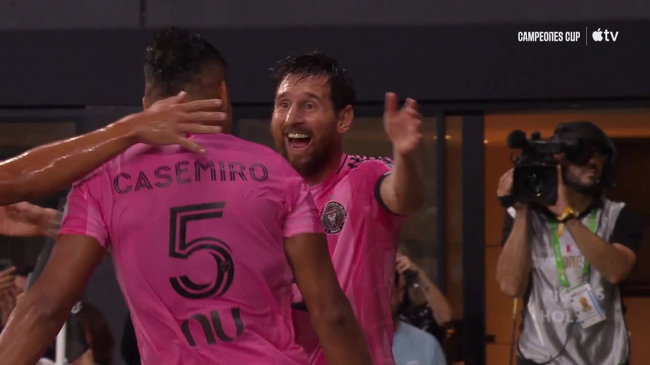 Messi to Casemiro! Fantastic Header Seals Campeones Cup For Inter Miami!