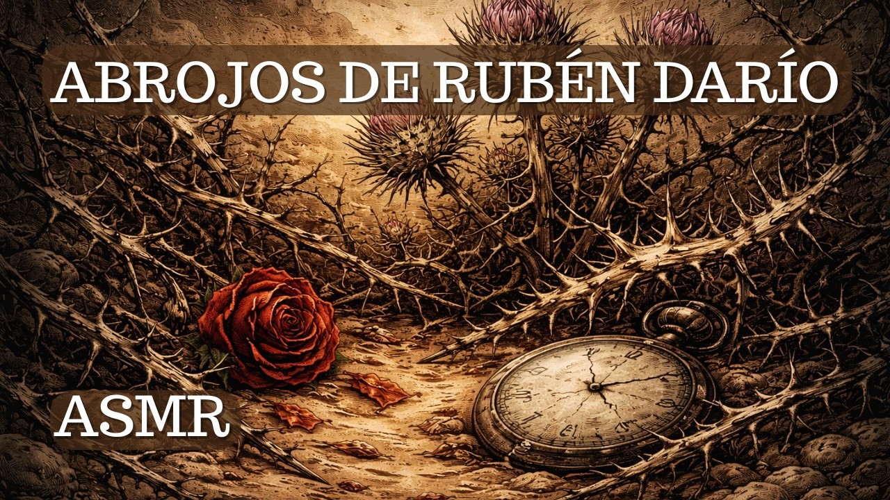 Abrojos de Rubén Darío | ASMR Colombiano | Susurros