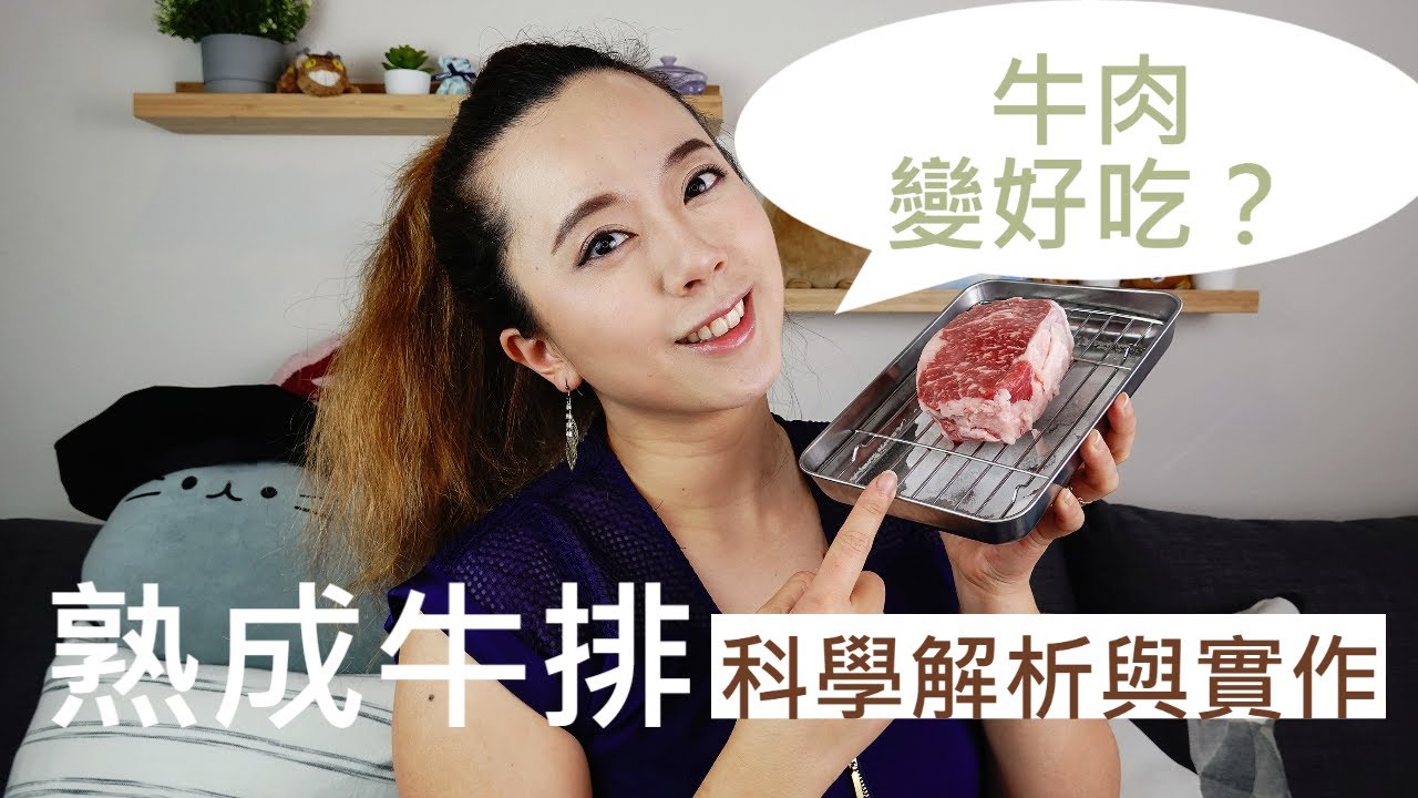 熟成牛排的科學解析！好吃美味哪裡來？怎麼做？【Dr. Achi 阿淇】