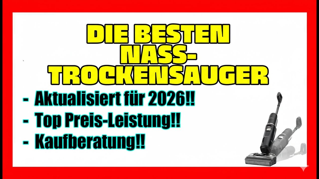 🔥TOP 7 Beste Nass- & Trockensauger 2025🔥 Beste Nass- & Trockensauger auf Amazon 🔥