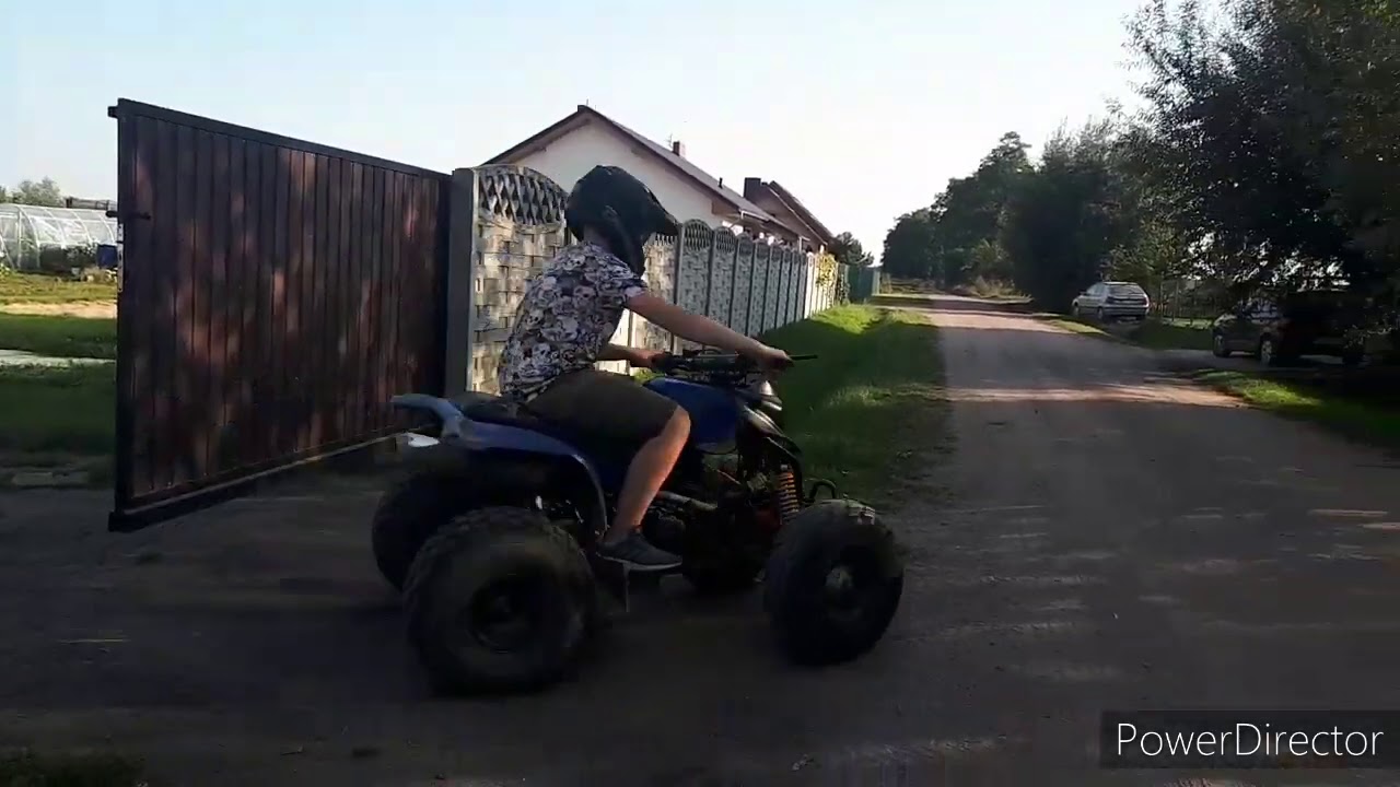 Jazda na quadzie Barossa 170 swap 200 ccm