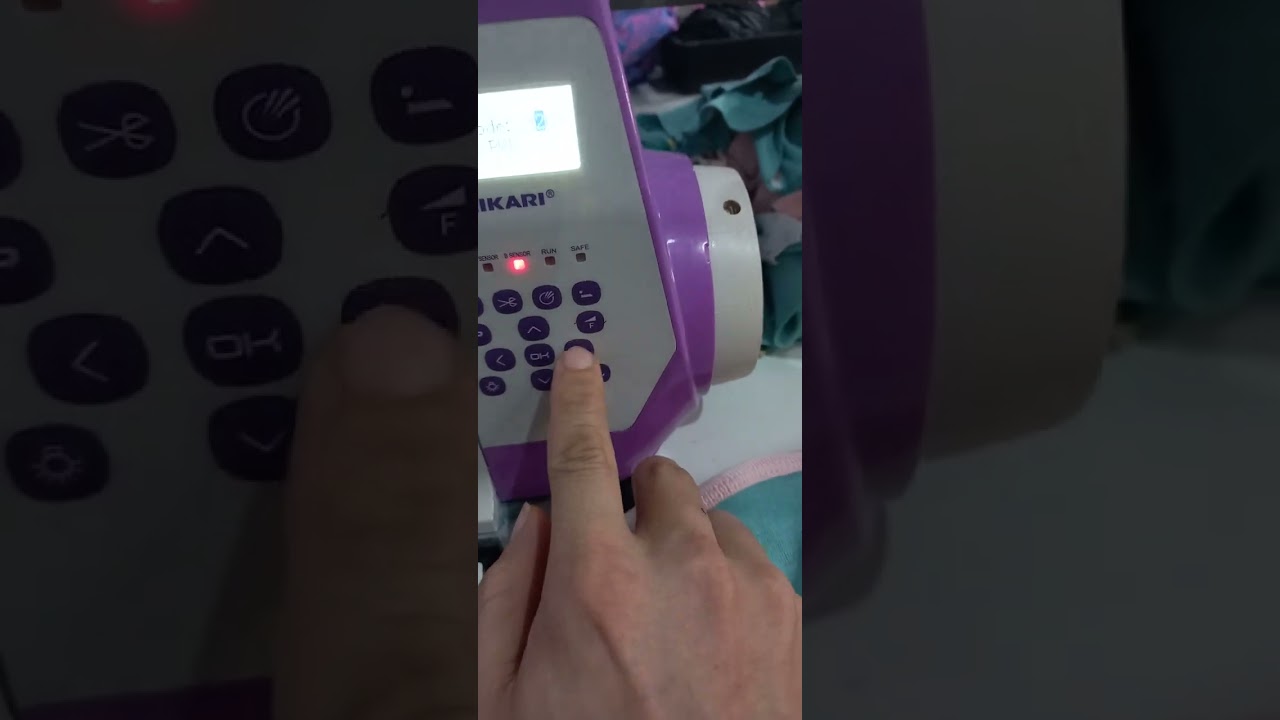 cắt chỉ máy vắt sổ hikari