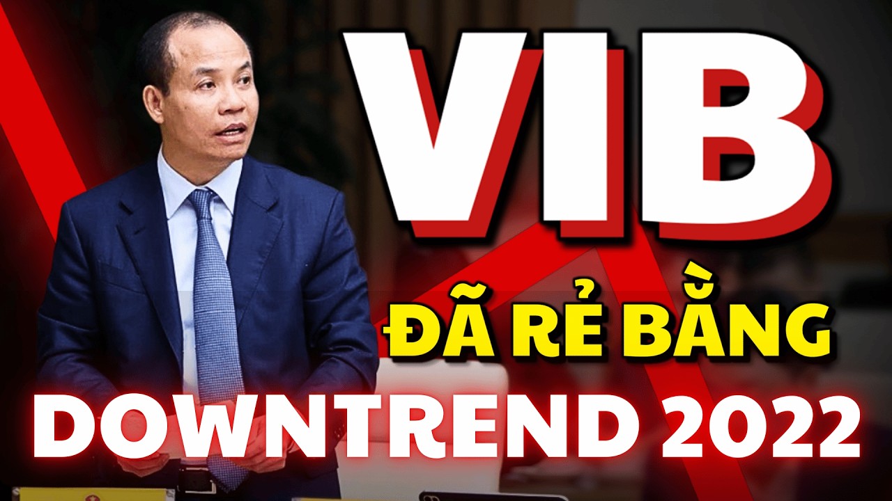 Cổ Phiếu VIB | Định Giá Đã Rẻ Bằng Downtrend 2022