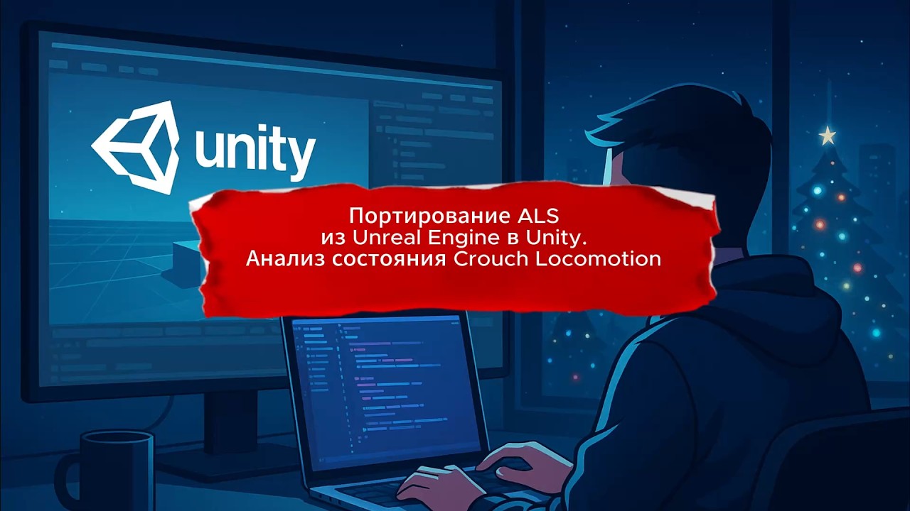 Анализ состояния Crouch Locomotion - Портирование ALS из Unreal Engine в Unity