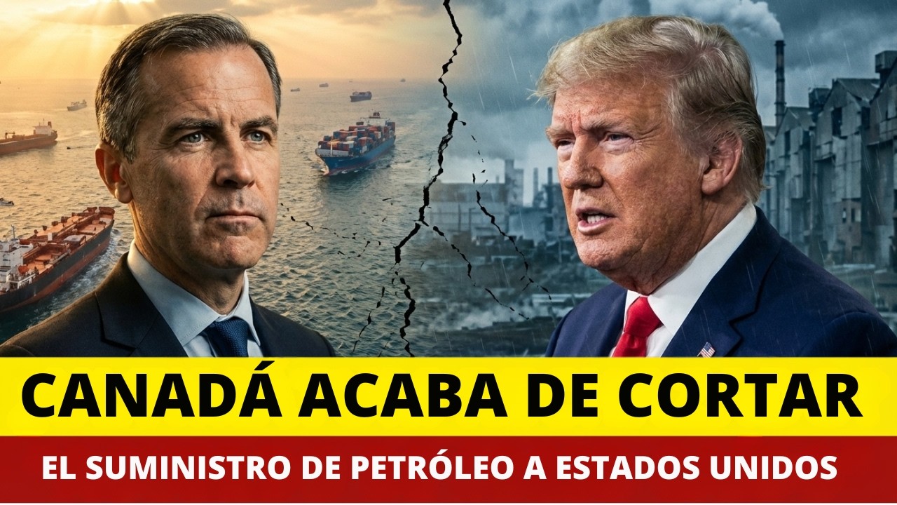 Canadá corta el suministro de petróleo a EE.UU.: la furiosa reacción de Trump desplomó los mercados