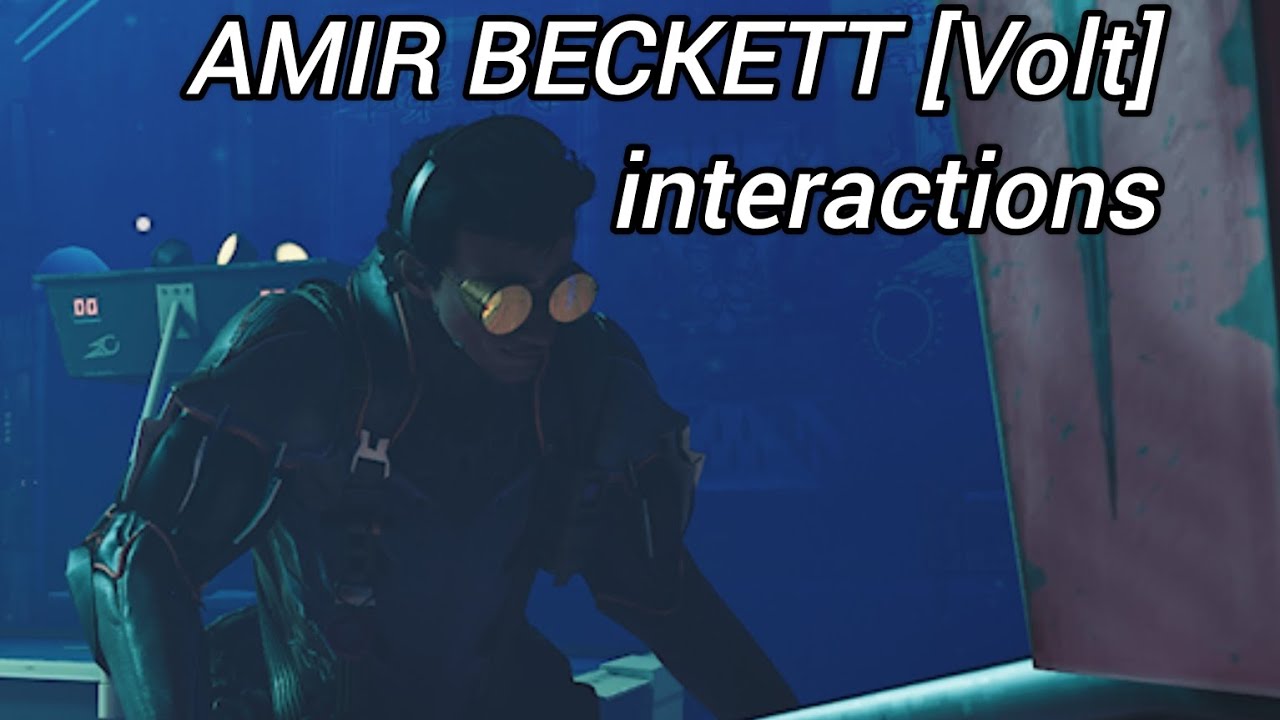 Warframe: Amir Beckett [Volt] interactions