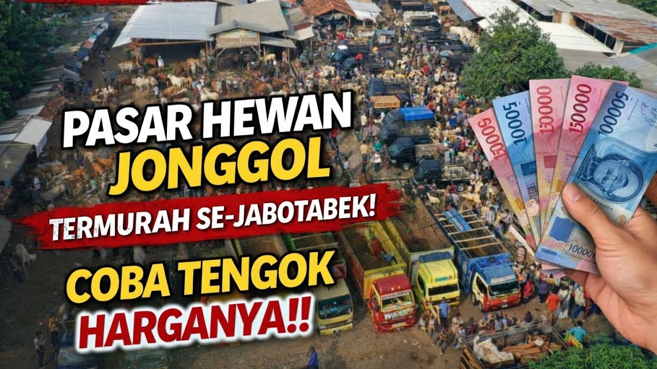 PASAR HEWAN JONGGOL// PASAR HEWAN TERBESAR DI JAWABARAT