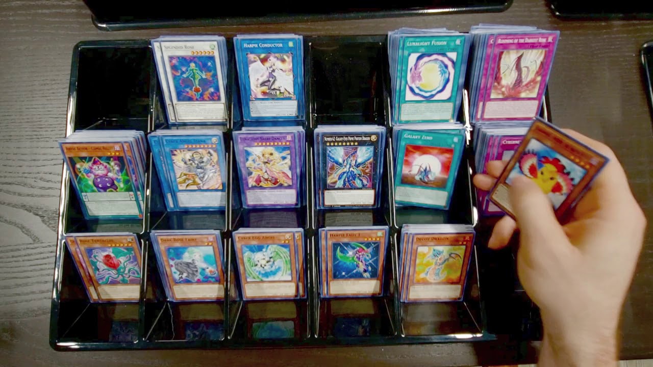 ASMR Yugioh Card Sorting