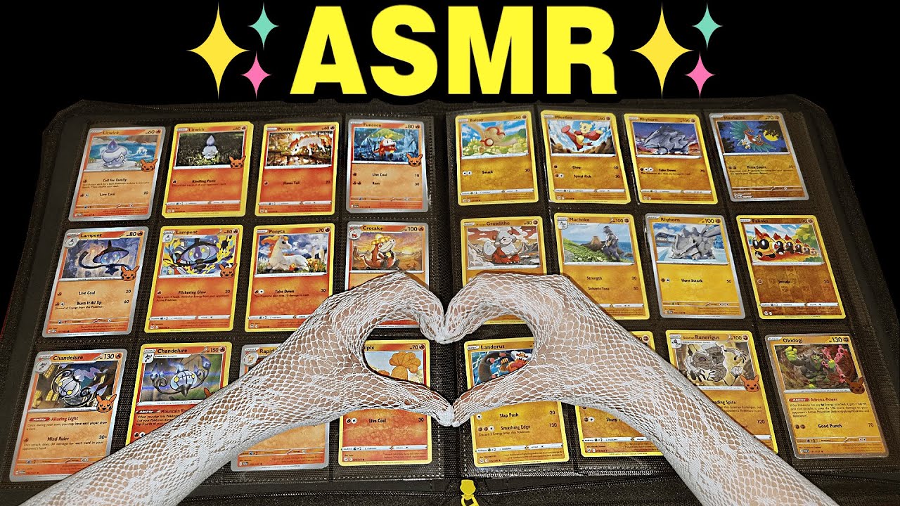 ASMR Pokémon Card Collection