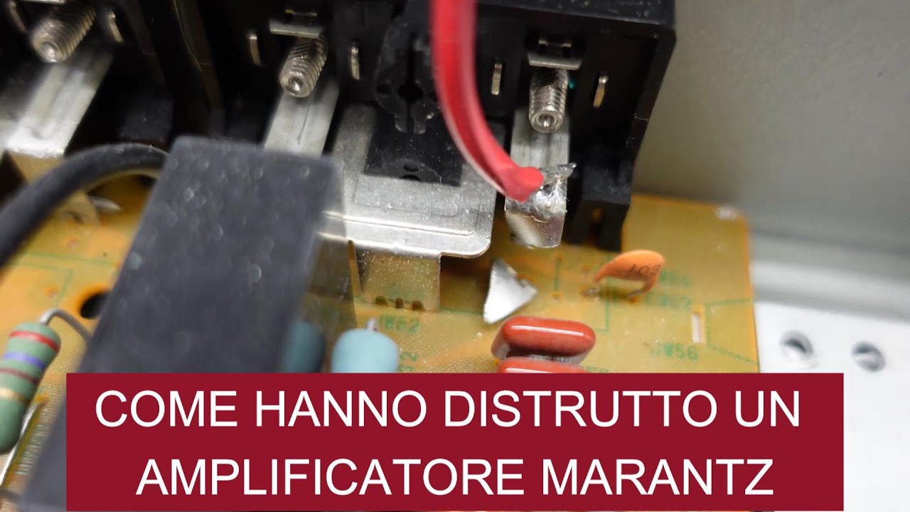 035 Hanno Distrutto un Amplificatore  #audio #amplifier