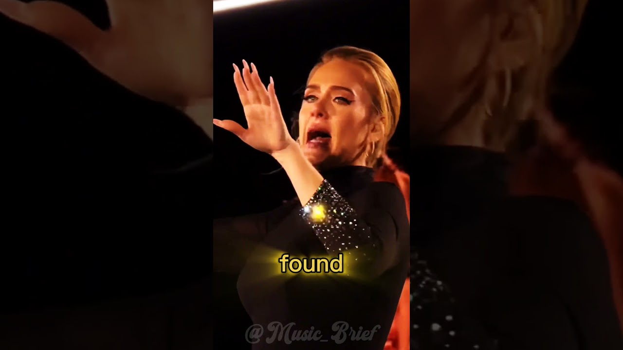 ADELE STARTED CRYING AFTER HEARING THE CROWD SING SOMEONE LIKE YOU 