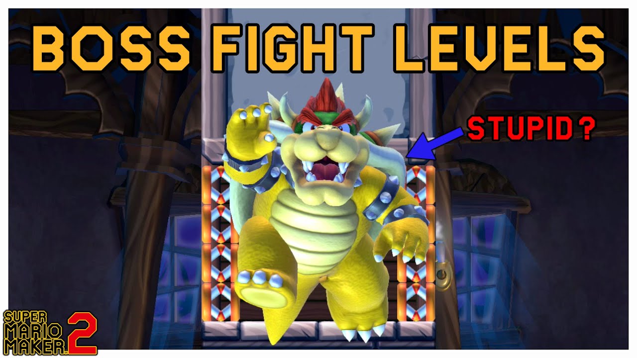 Amazing New Boss Fight Levels in Super Mario Maker 2