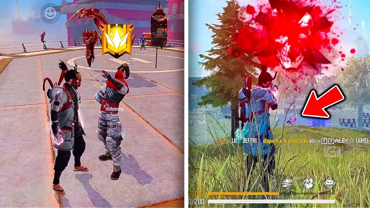 BUSQUE ESTE JUGADOR DURANTE TODA LA PARTIDA 😈 FREEFIRE / CLASIFICATORIA