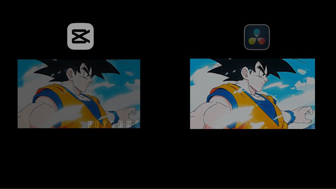 Capcut vs DaVinci resolve for iPad || SON GOKU [ EDIT|AMV ] || Flawless- yeat