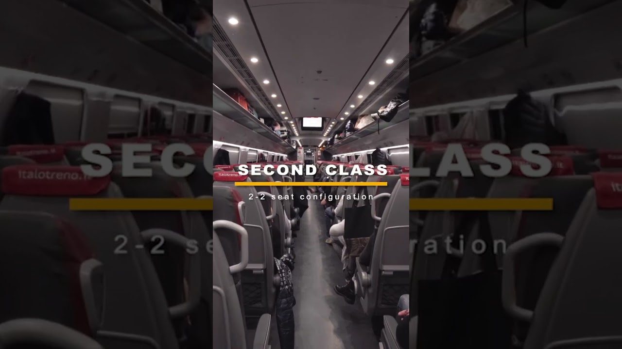 Step inside ITALO train with Rail Ninja #Shorts