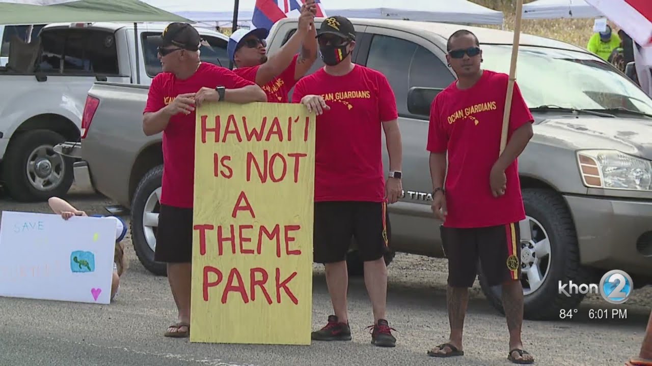 Several Native Hawaiian organizations ask leaders to stop prioritizing tourism