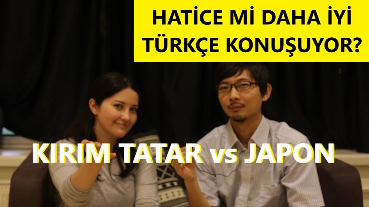 Kırım Tatar Hatice! YABANCILARIN TÜRKÇESİ #1