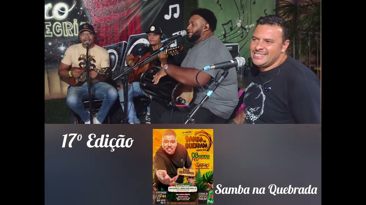 Samba na Quebrada 17° Edição 