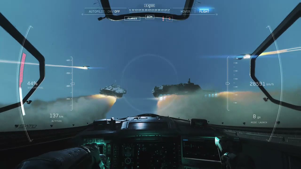 Jaw Dropping Takeoff Sequence - Infinite Warfare