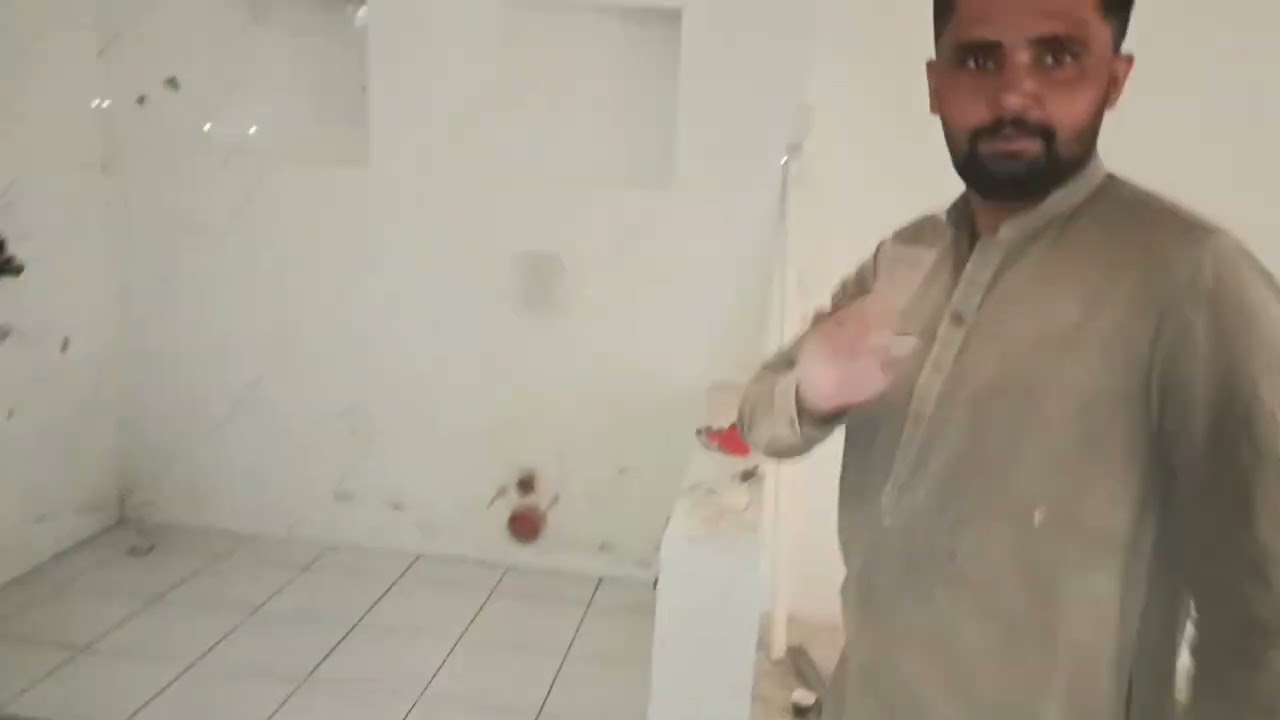 ceramic tile floor installing 30×30 washroom