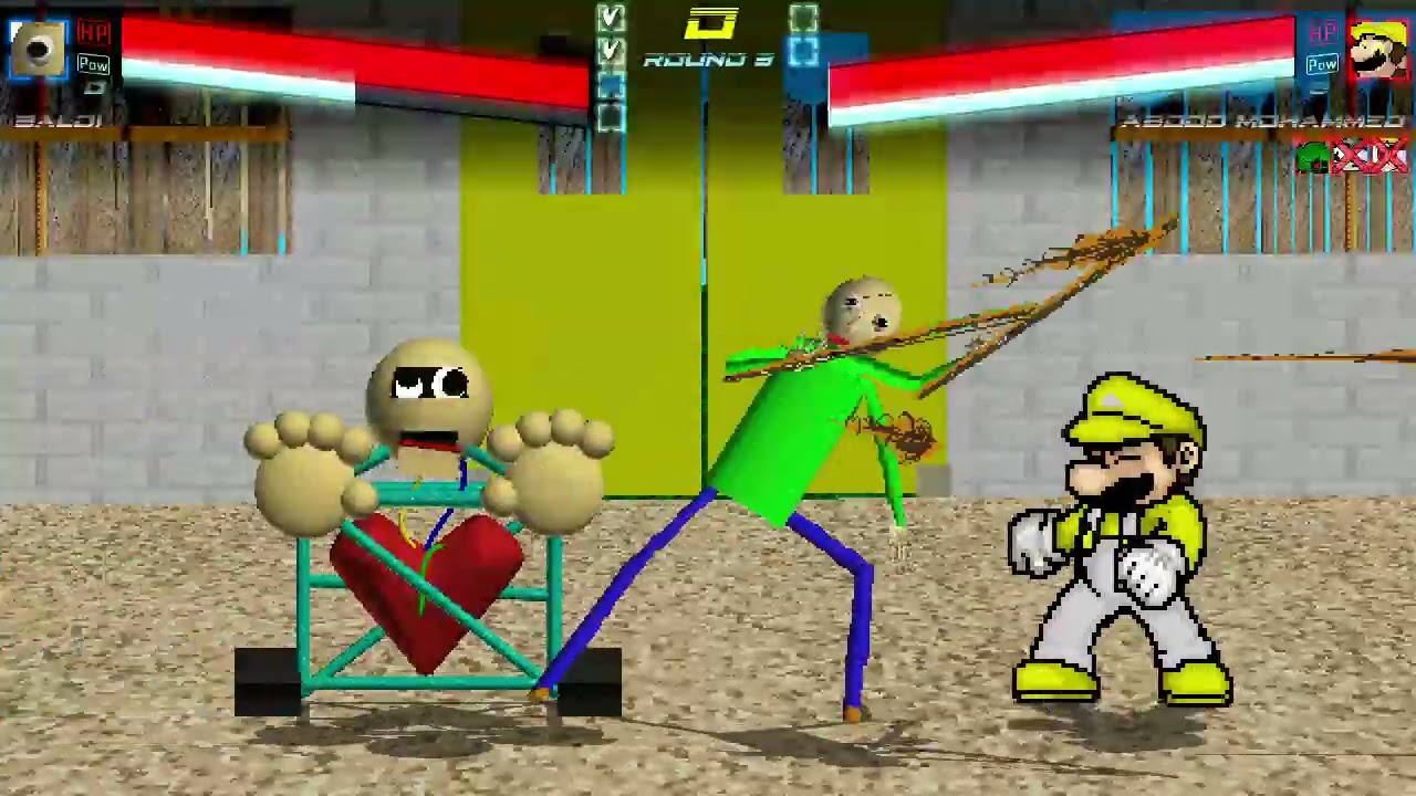 Mugen Request - Baldi VS Team Chri$7i@n