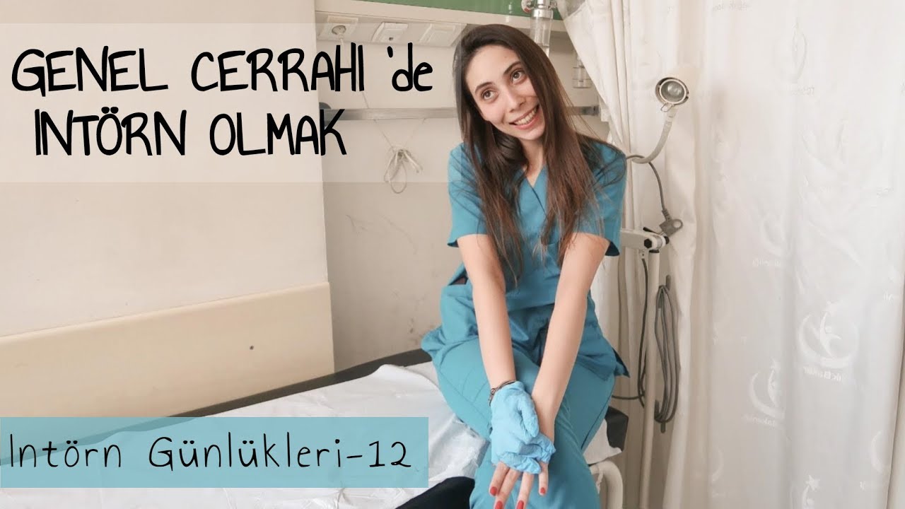 GENEL CERRAHİ ' de İNTÖRN OLMAK | Hastanede bir nöbet günü | İntörn günlükleri -12