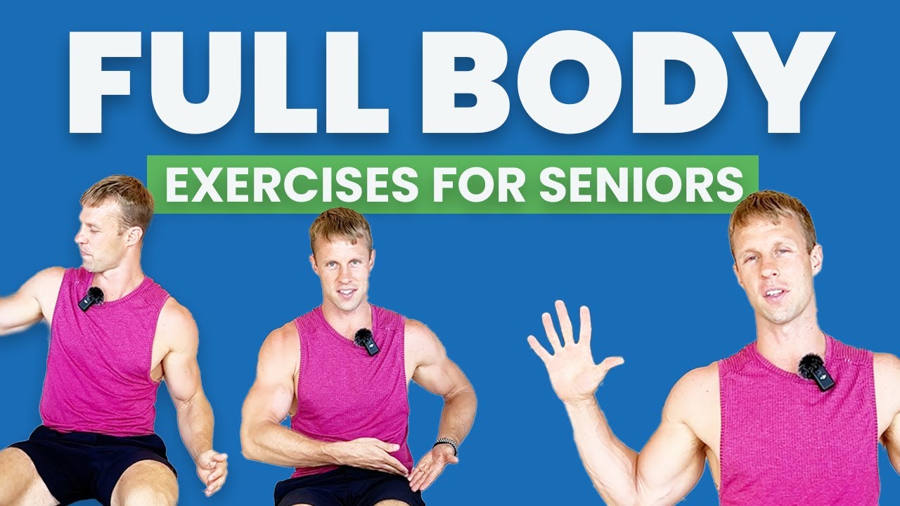 6-Minute Daily Chair Workout for Seniors & Beginners | Easy at-Home Exercise Routine | Deron Buboltz