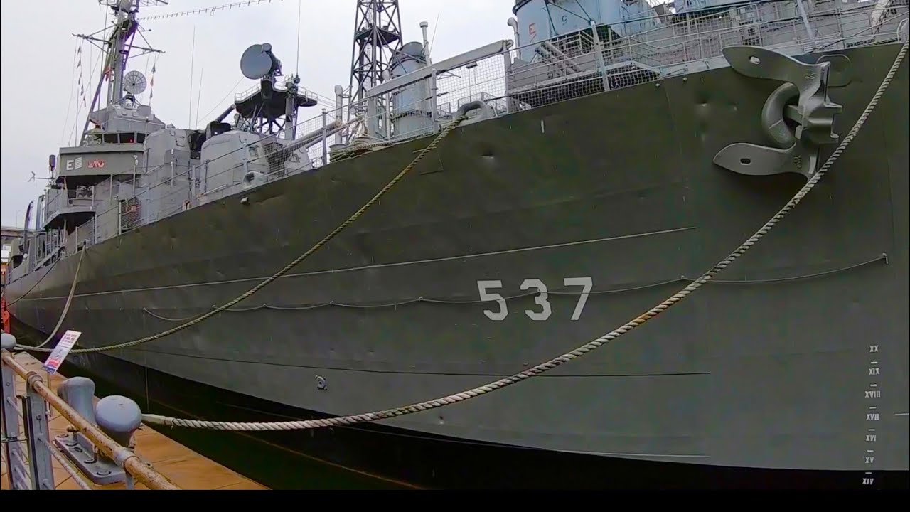 Посещение эсминца времен Второй мировой войны нашего прадеда — USS The Sullivan's — военно-морско...