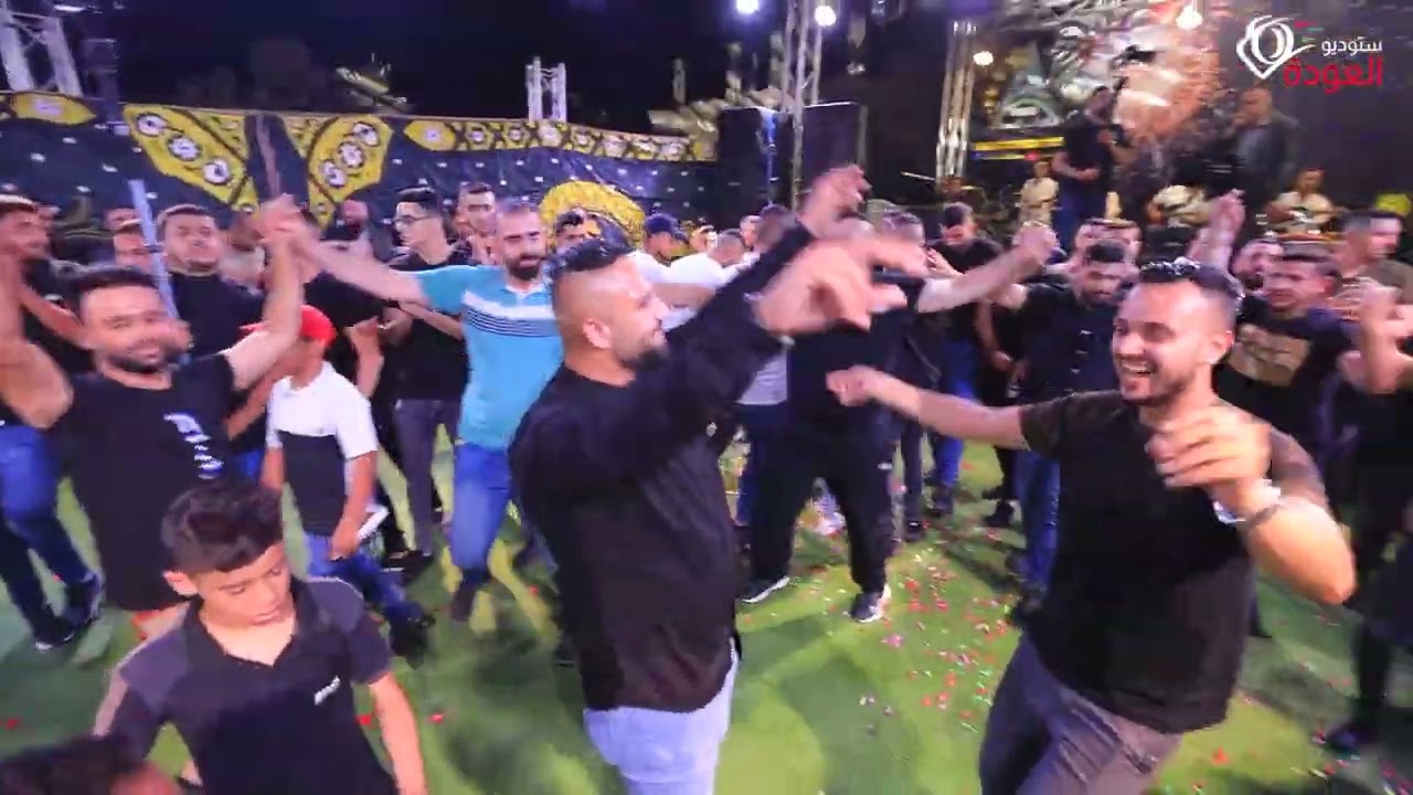 استقبال العريس عوده فيصل ريان مع الفنان ابراهيم صبيحات قراوه بني حسان 2022