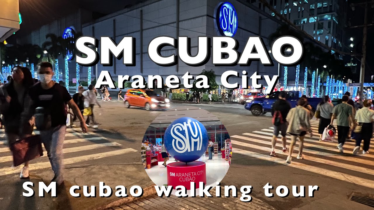 SM Cubao | SM Araneta City Shopping Mall Cubao Metro Manila Walking Tour