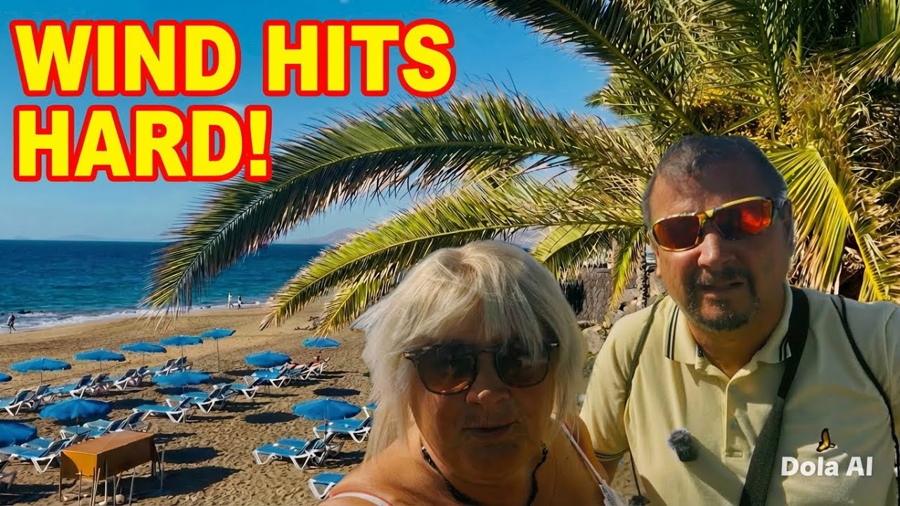 Лансароте ☀️ Послезавтрашний ветер - выглядит НАМНОГО хуже, чем было!
