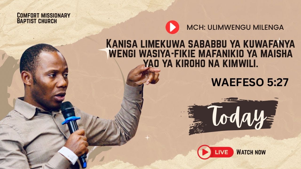 HATARI YA MAKANISA YA LEO // KARIBU ILI KUJIPONYA