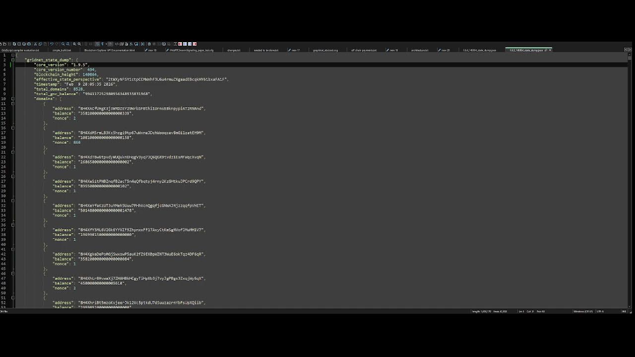 GRIDNET-OS -LIVE Development Stream