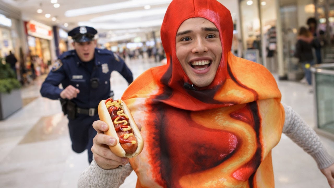 Ho provato i migliori Hot Dog di Roma vestito da Hot Dog