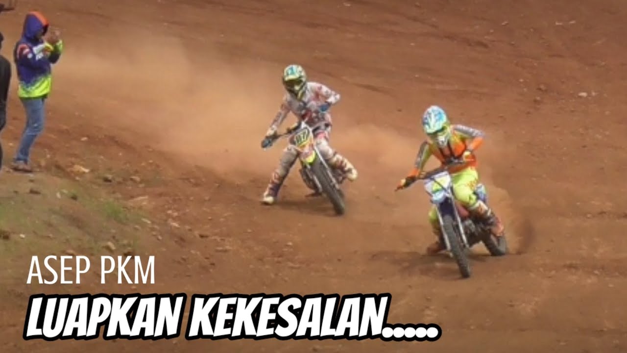 ASEP PKM 27 TAK BERI AMPUN PEMBALAP DIBELAKANGNYA.