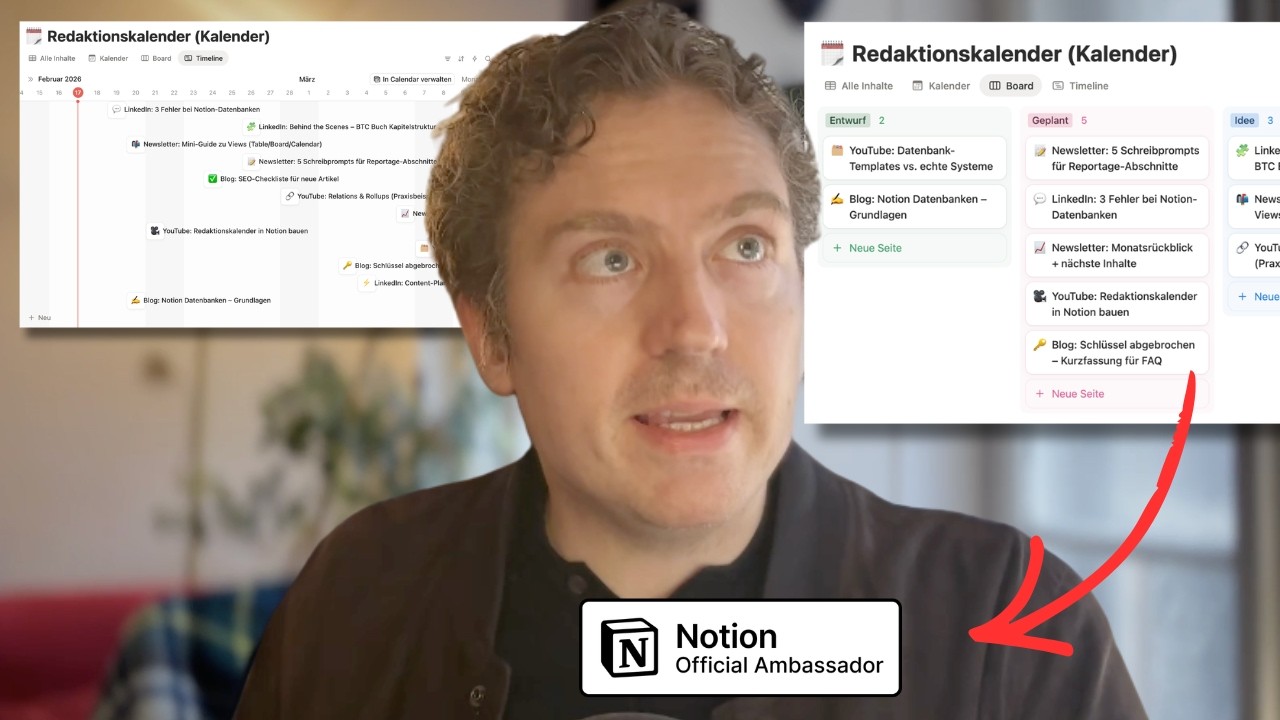 Notion Datenbank: Das komplette Tutorial (2026)