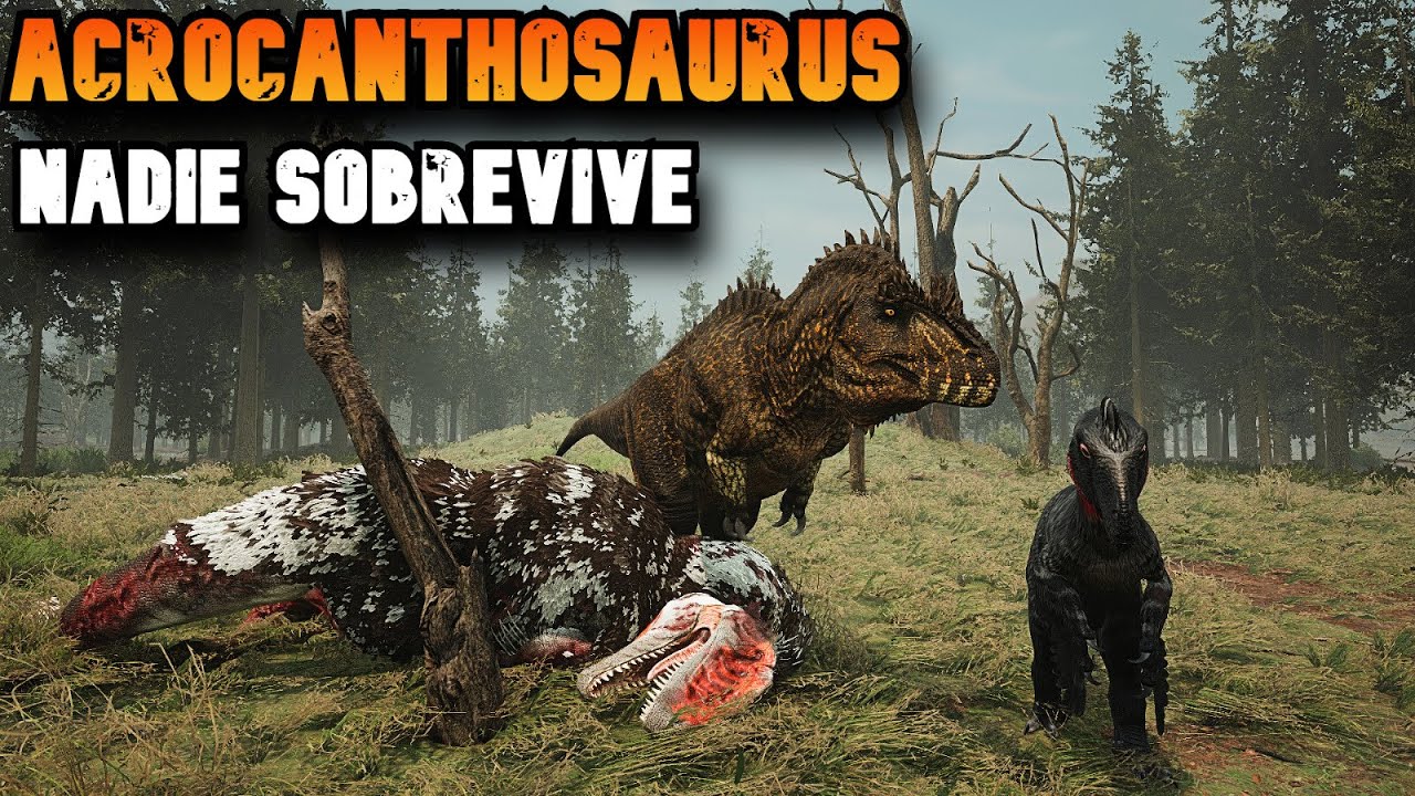 ACROCANTHOSAURUS SURGE DE LAS CENIZAS Y ACABA CON TODOS LOS CARNÍVOROS // ¿VALE LA PENA USARLO?