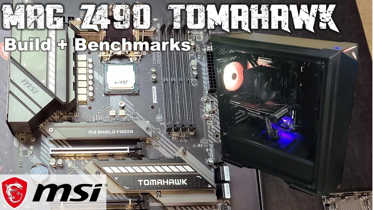 Building a Gaming PC with Intel i5 10600k ft. MSI MAG Z490 Tomahawk