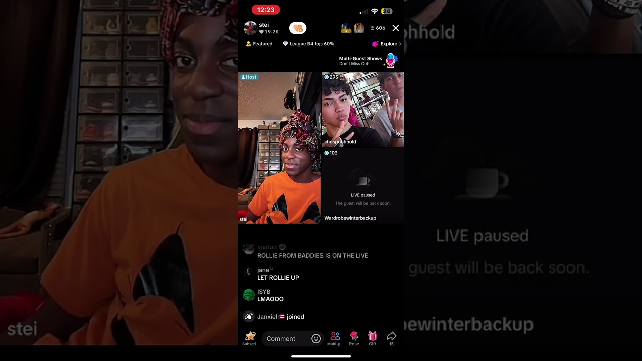 Stei, Chris, and wardrobe ( funny live ) MUST WATCH 12/14/24