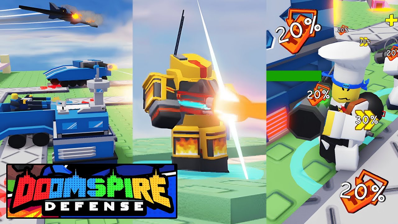 Boarding Party Update Towers + Skins & New Tix Buff│Doomspire Defense [🏴‍☠️ + 🚗]│IMeSPh