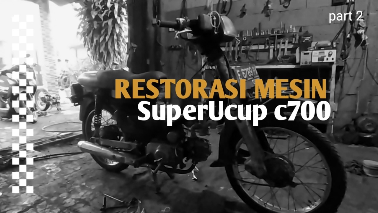 PEREMAJAAN MESIN & PNP HEAD GRAND SUPERCUP C700 PART 2 ✌️#supercub700 #c700