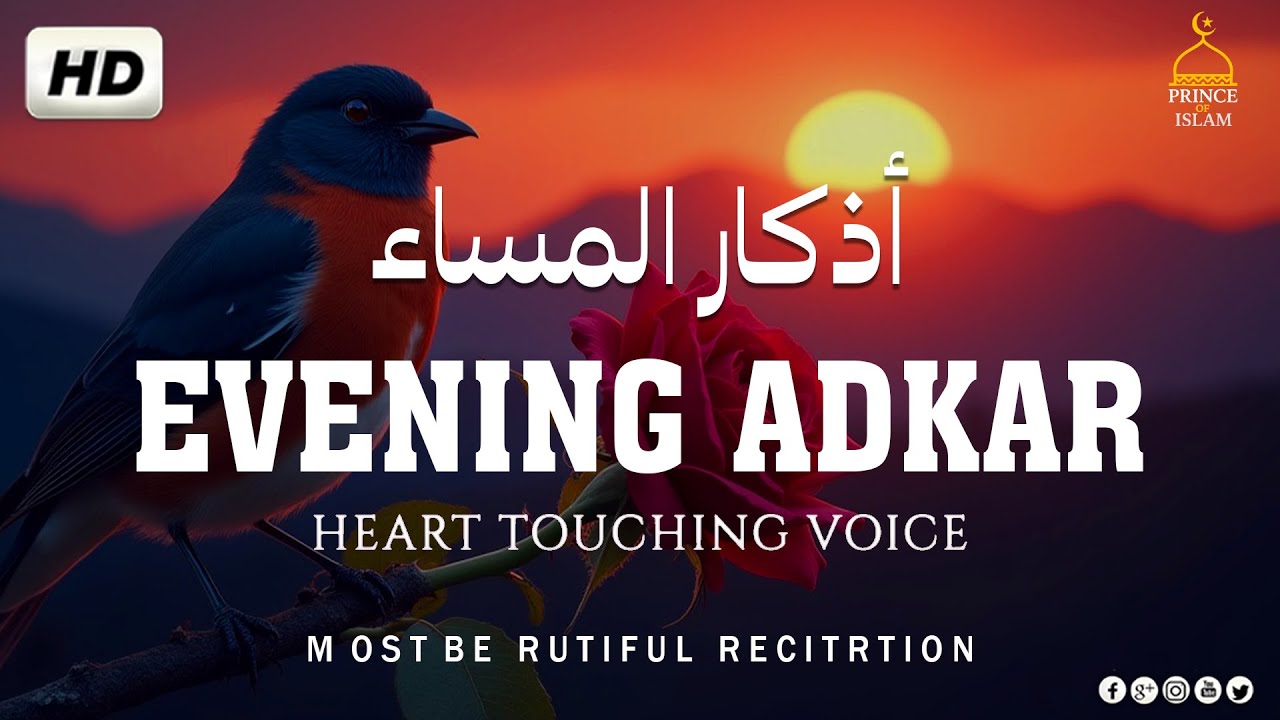 Evening Adhkar & Dua (أذكار المساء) | Peaceful Recitation by Husam Al-Masabi | Prince of Islam