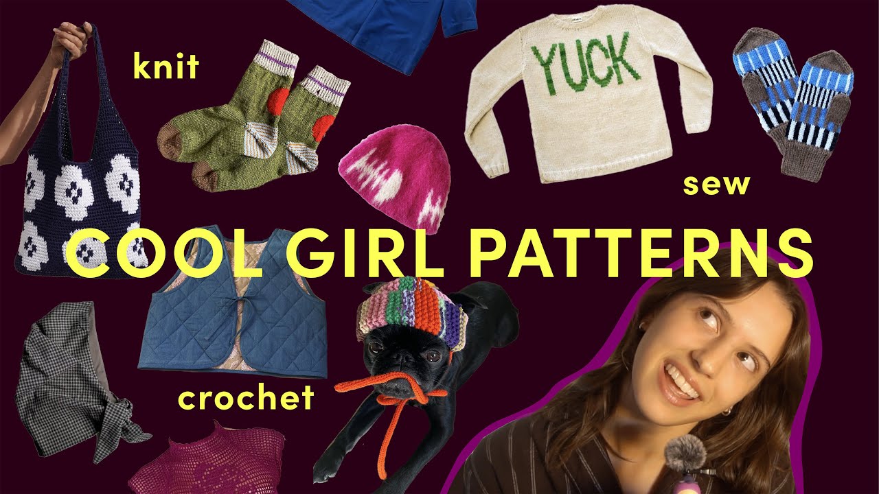 where the cool girls in your life get their patterns!!