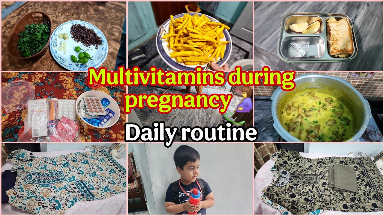 Daily routine of Pakistani mom vlog🇵🇰 multivitamins during pregnancy | daily vlog | nazneen vlogs