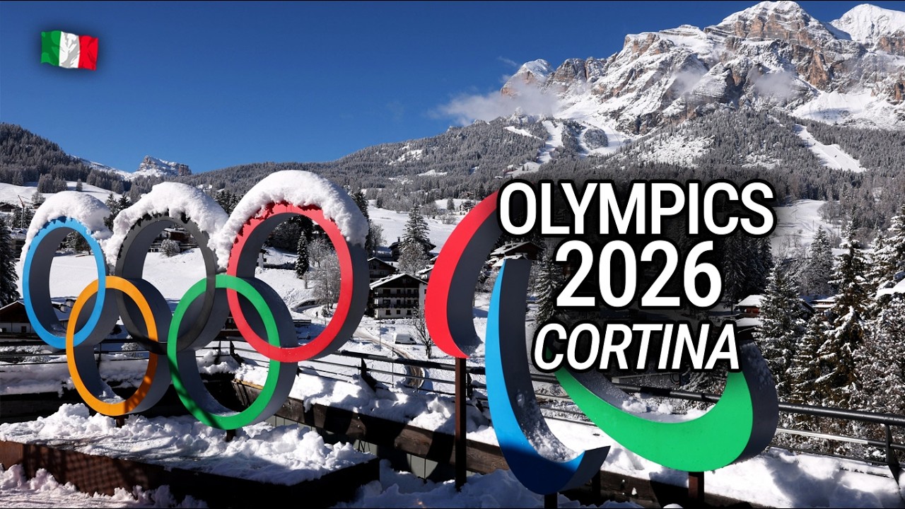 Winter Olympics 2026 in Cortina d’Ampezzo 🇮🇹 | Walking Tour