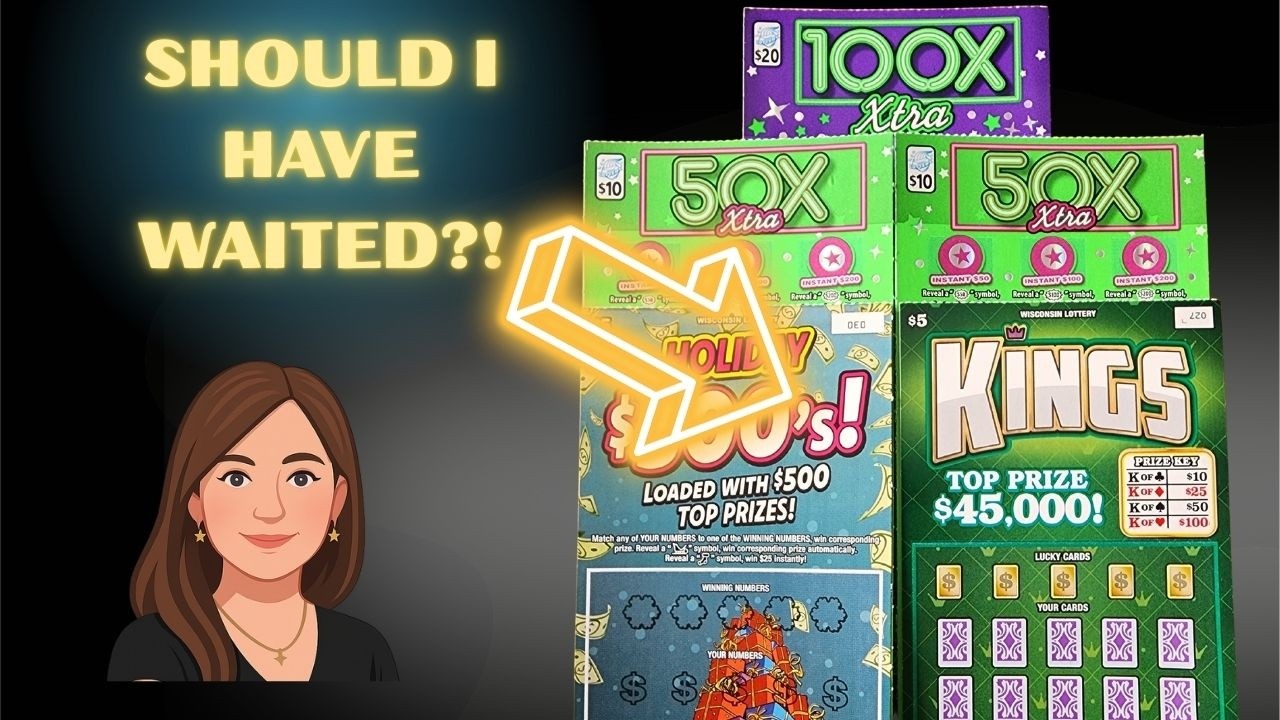 I’ve Been Away… Now Let’s Scratch These Tickets for a Win!